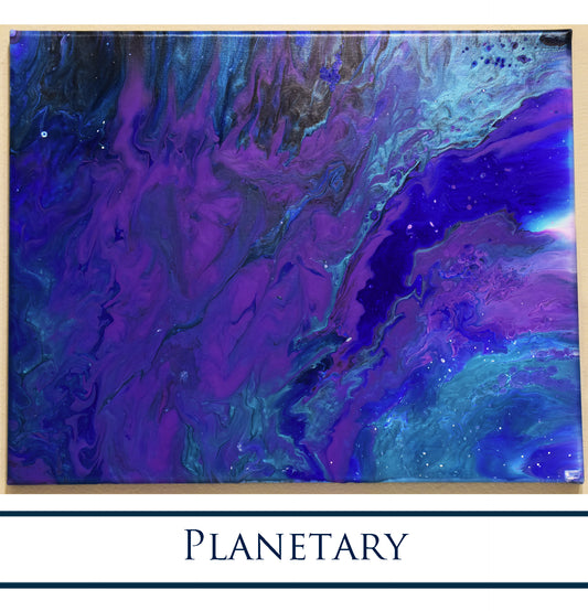 GICLEE Print of Original Painting  "Planetary"